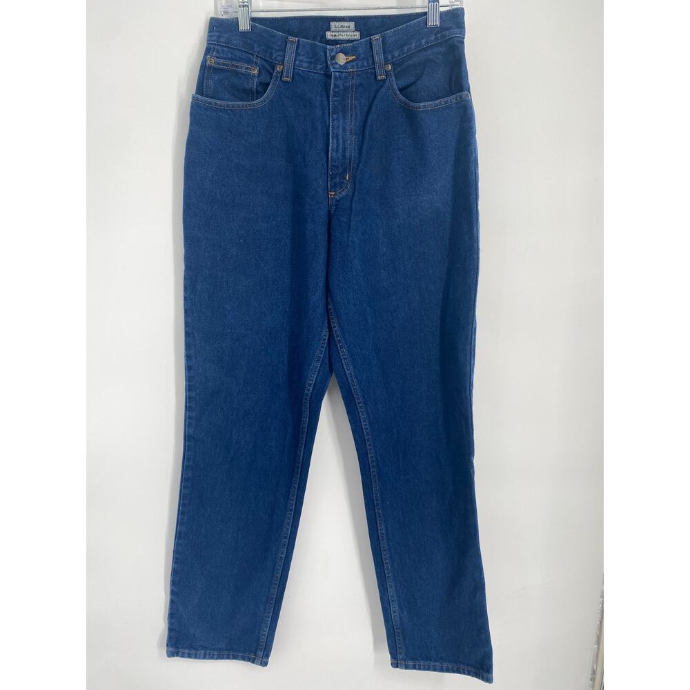 L.L. Bean Jeans Women’s 10 Original Fit Relaxed Classic Denim High Rise Straight